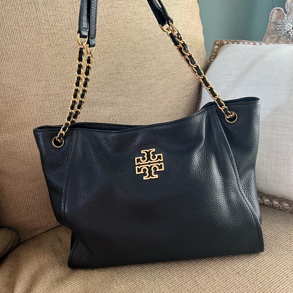 Authentic Tory Burch Leather Handbag